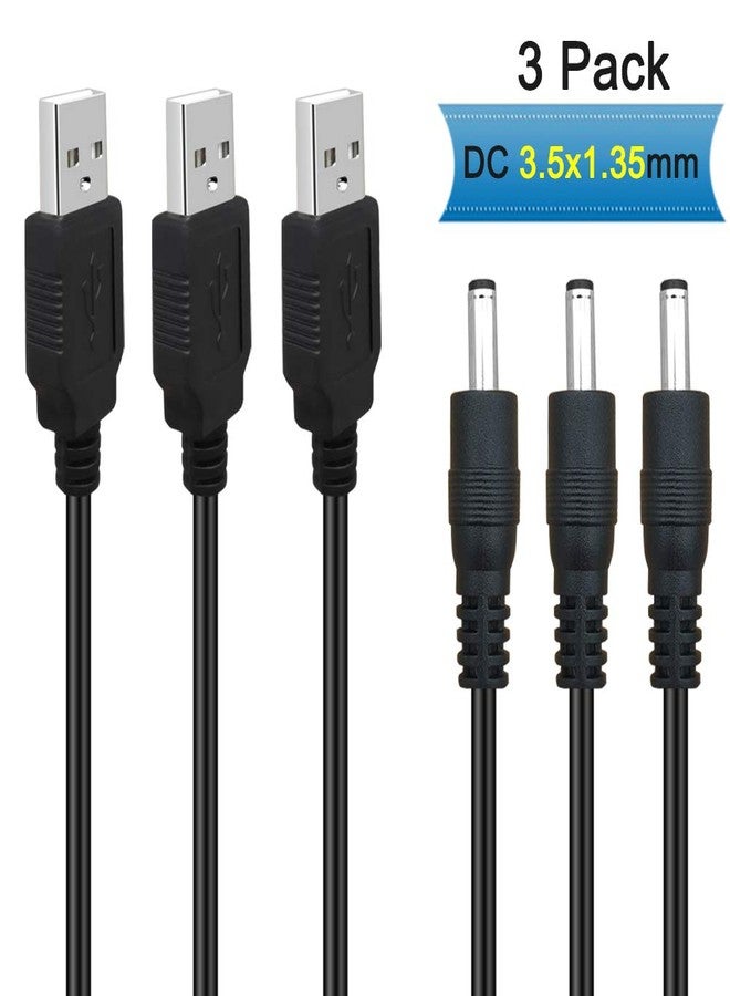 SCOVEE 3 حزمة 6 قدم 5 فولت تيار مستمر كابل طاقة USB إلى موصل جاك أسطواني 3.5 مم × 1.35 مم - Image 5