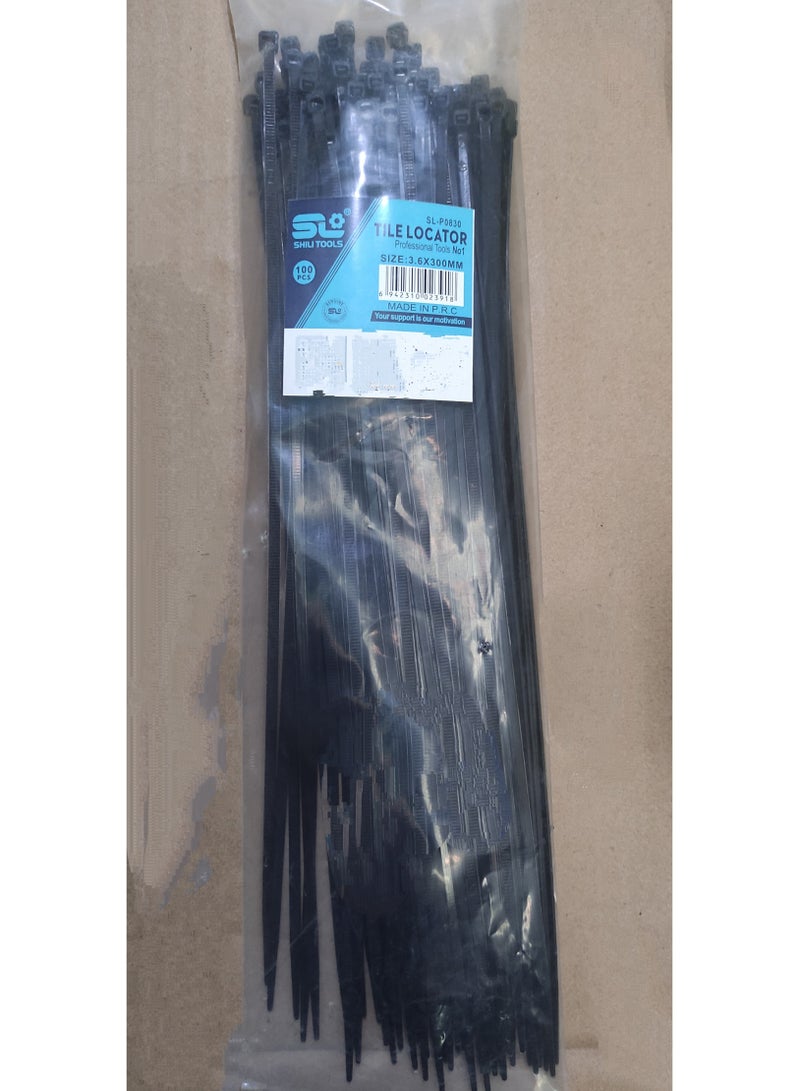 Undefined Avis Black Plastic Strapping Belt 100 Pieces 25cm - Image 2