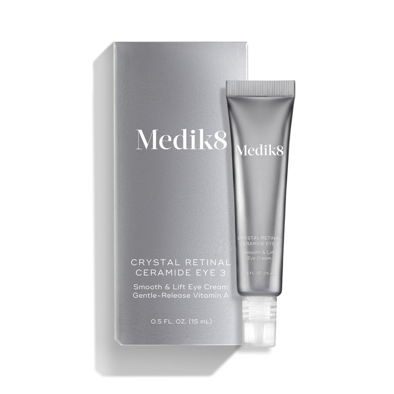 Medik8 Crystal Retinal Ceramide Eye 3 - Gentle Vitamin A Eye Cream - Reduces Appearance of Wrinkles - Perfect for Sensitive Skin - 0.5 oz - Image 5