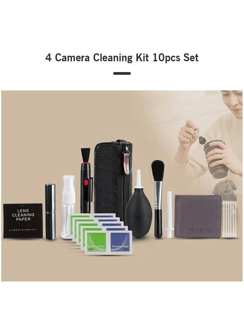 Camera Cleaning Kit Professional Lens with Air Blower Pen Cloth for Phone Laptop - Image 2