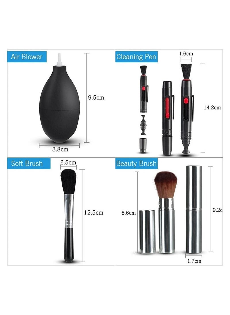 Camera Cleaning Kit Professional Lens with Air Blower Pen Cloth for Phone Laptop - Image 5