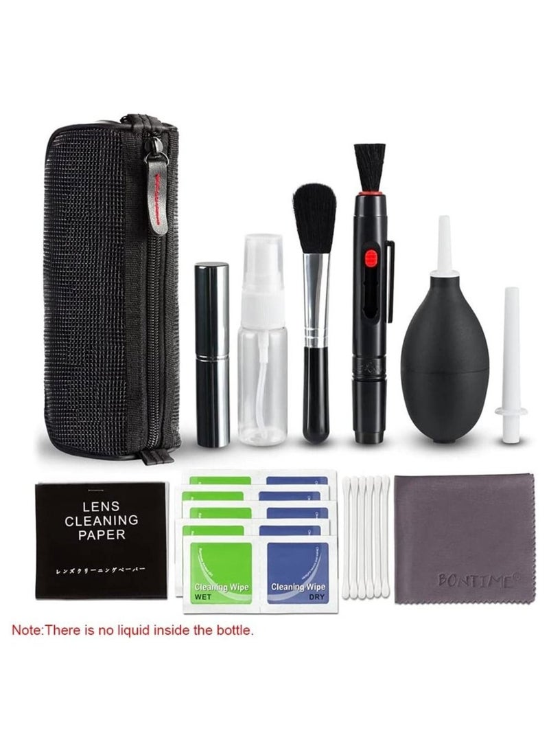 Camera Cleaning Kit Professional Lens with Air Blower Pen Cloth for Phone Laptop - Image 1