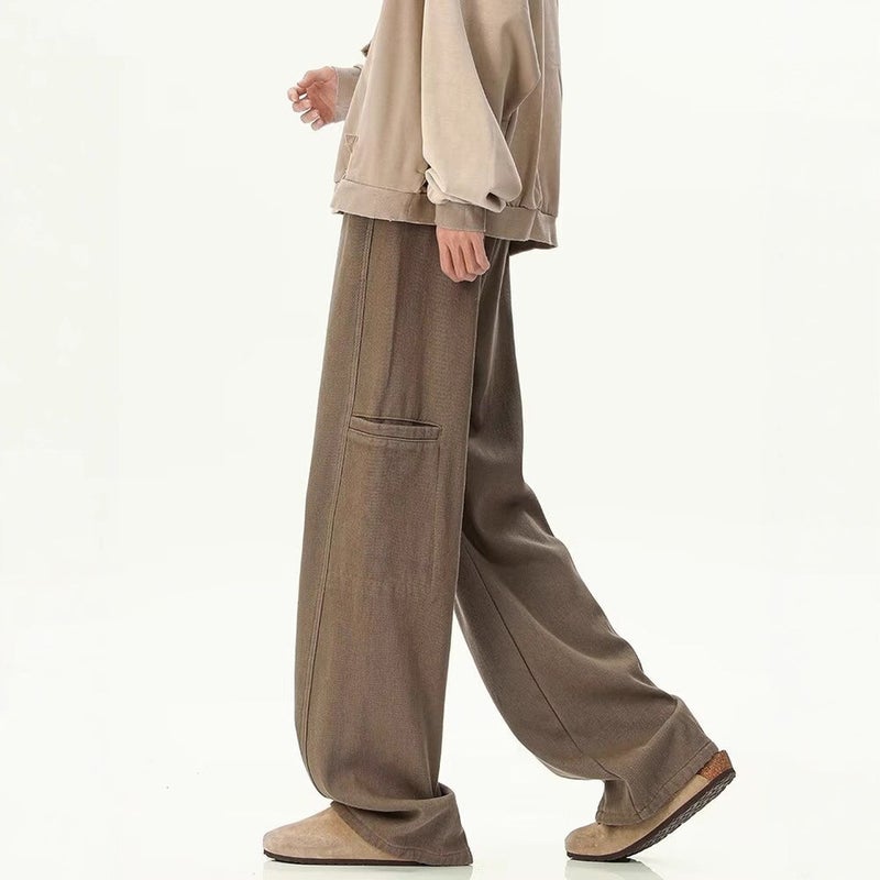 Unisex Classic Denim Jeans Loose Fit Daily Outdoor Wear - Image 3