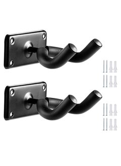 VITION Guitar Wall Mount Hanger Hook for Acoustic and Electric Guitars Pack of 2  - Image 1