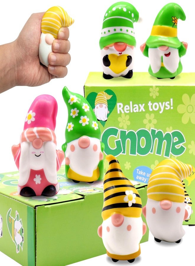 JOINBO 6 Pack Gnomes Squishies Toys Slow Rising Stress Relief Super Soft Squeeze Kawaii Cute Basket Stuffers Gifts for Kids,Boys,Girls - Image 1