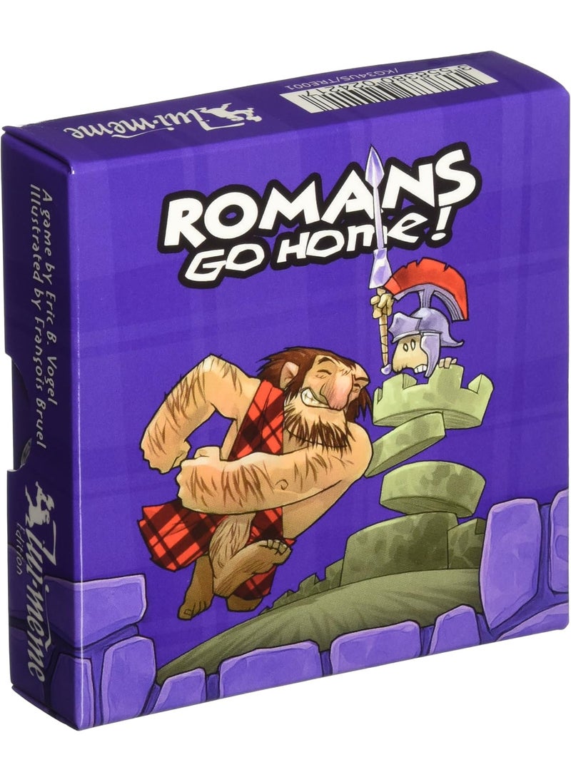 Asmodee Romans Go Home Card Game  FastPaced Tactical Card Game  Strategy Game for Adults and Teens  Ages 14 and up  1 to 4 Players  Average Playtime 20 Minutes  Made by LuiMeme  - Image 1