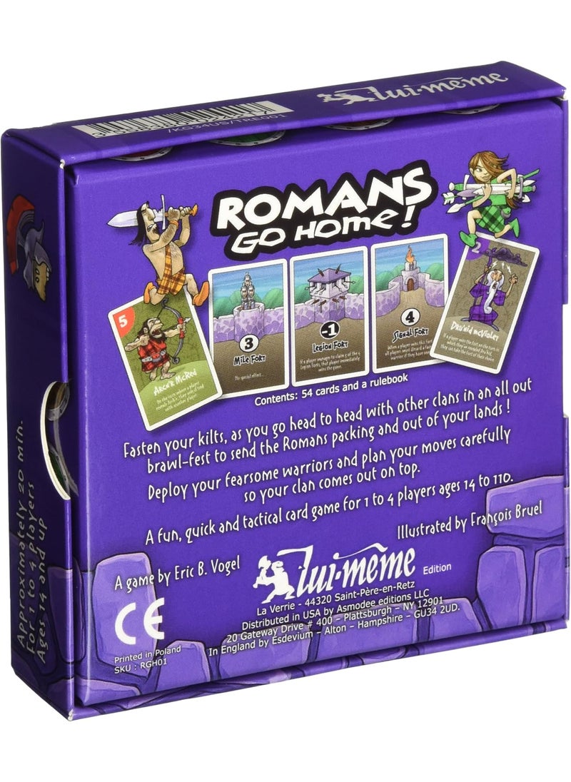 Asmodee Romans Go Home Card Game  FastPaced Tactical Card Game  Strategy Game for Adults and Teens  Ages 14 and up  1 to 4 Players  Average Playtime 20 Minutes  Made by LuiMeme  - Image 2