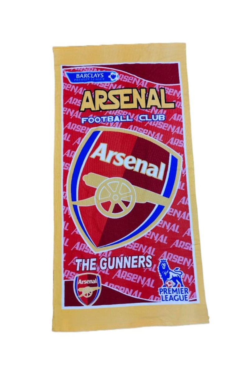 Arsenal F.C. منشفة حمام وشاطئ أرسنال – منشفة النادي الرسمي - Image 1