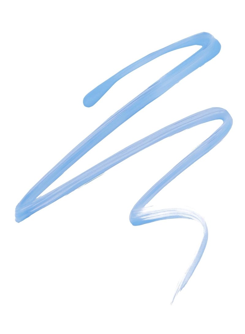 إلف قلم تحديد العيون المقاوم للماء H2O، قلم تحديد العيون السائل عالي الصباغ مقاوم للماء، لمسة نهائية غير لامعة، نباتي، لم يتم الإساءة إلى الحيوانات في تصنيعه، بلوبيرد - Image 2