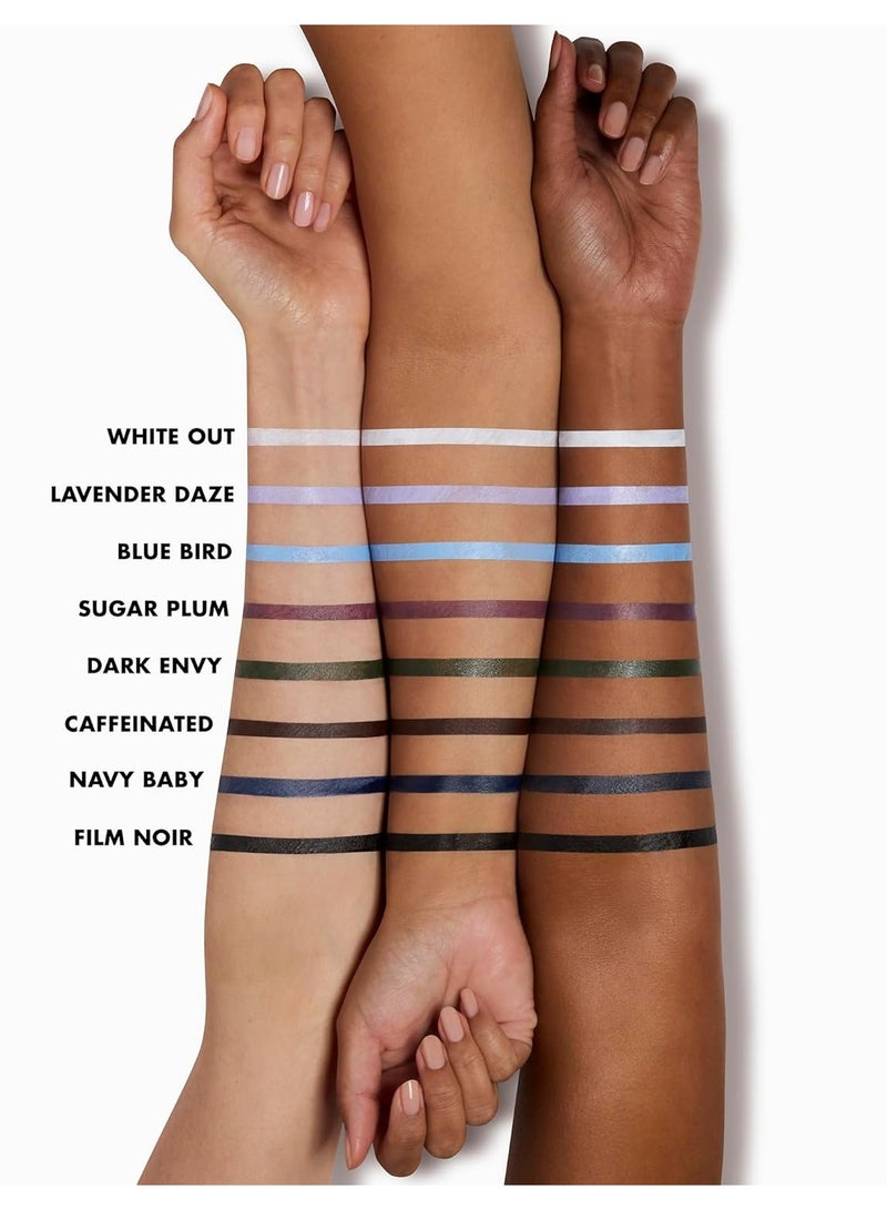 إلف قلم تحديد العيون المقاوم للماء H2O، قلم تحديد العيون السائل عالي الصباغ مقاوم للماء، لمسة نهائية غير لامعة، نباتي، لم يتم الإساءة إلى الحيوانات في تصنيعه، بلوبيرد - Image 3