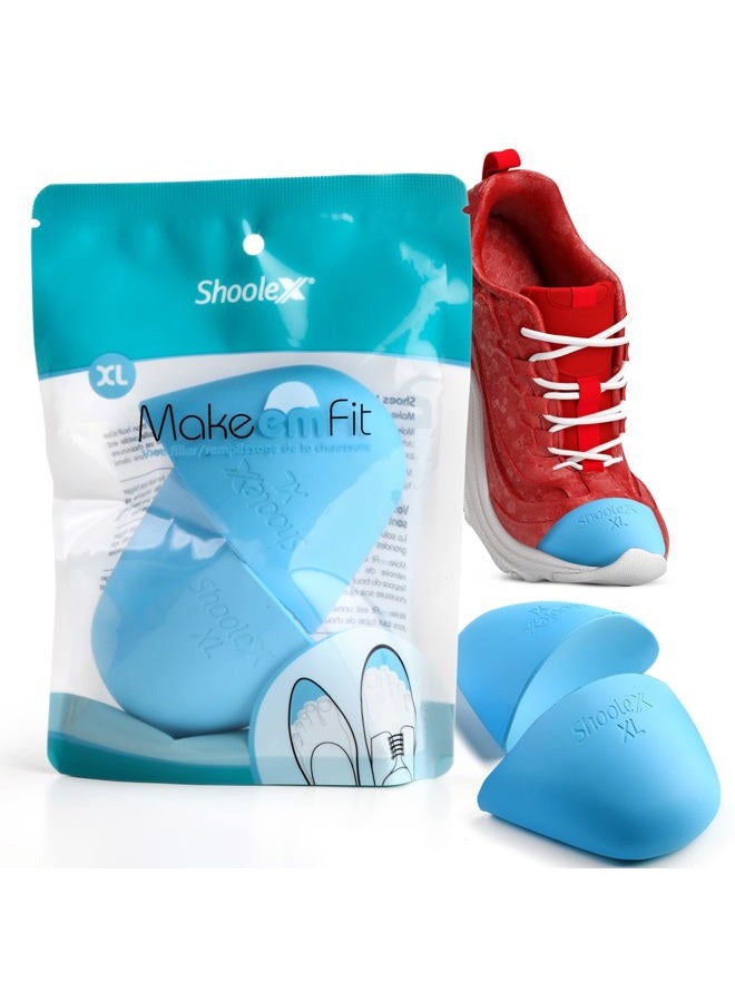 Shoolex Shoe Filler for Too Big Shoes Men/Women Toe Cushion Insert to Make Shoes Fit Tighter Memory Foam Shoe Size Reducer for Sport Dress Casual High Heels and Boots X Large - Image 1