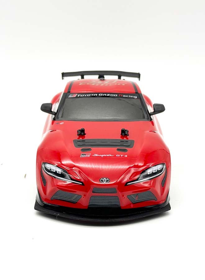 D-Power 1:16 Toyota Supra GT4 RC Car – 2.4GHz Remote Control Vehicle with Rechargeable Battery, Officially Inspired Design, for Kids Ages 6+ - Image 3