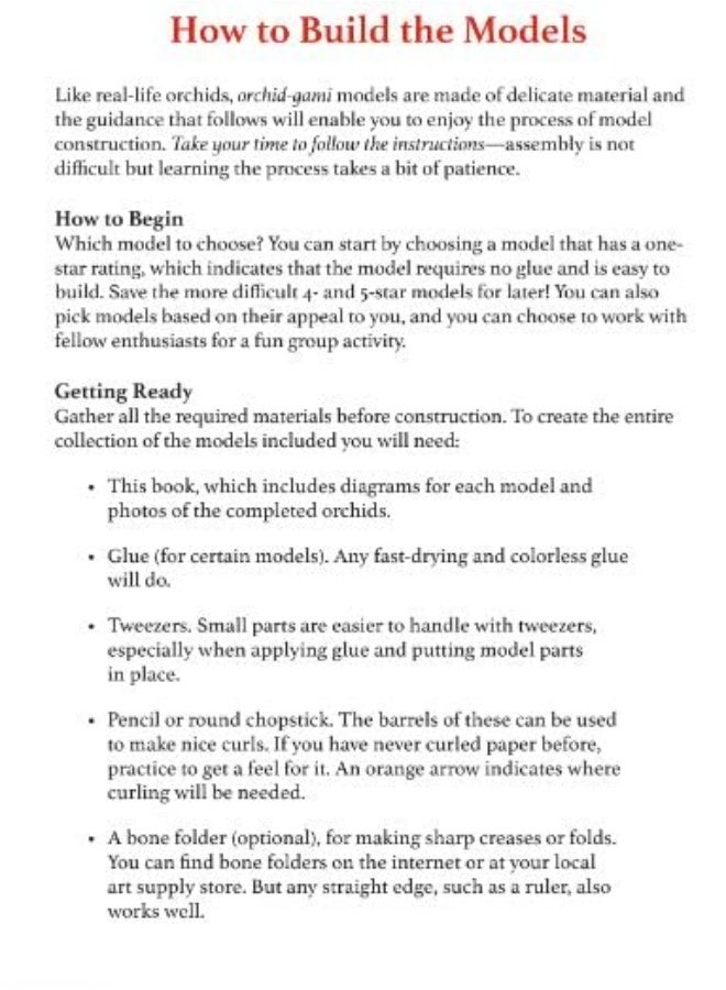 Origami Orchids Kit: 20 Beautiful Die-Cut Paper Models - Image 3