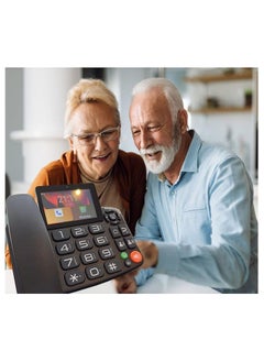 Generic Landline Telephone Dual Sim  Smart 4G Big Button Android With Video Call Home Business Landline Phones  - Image 3