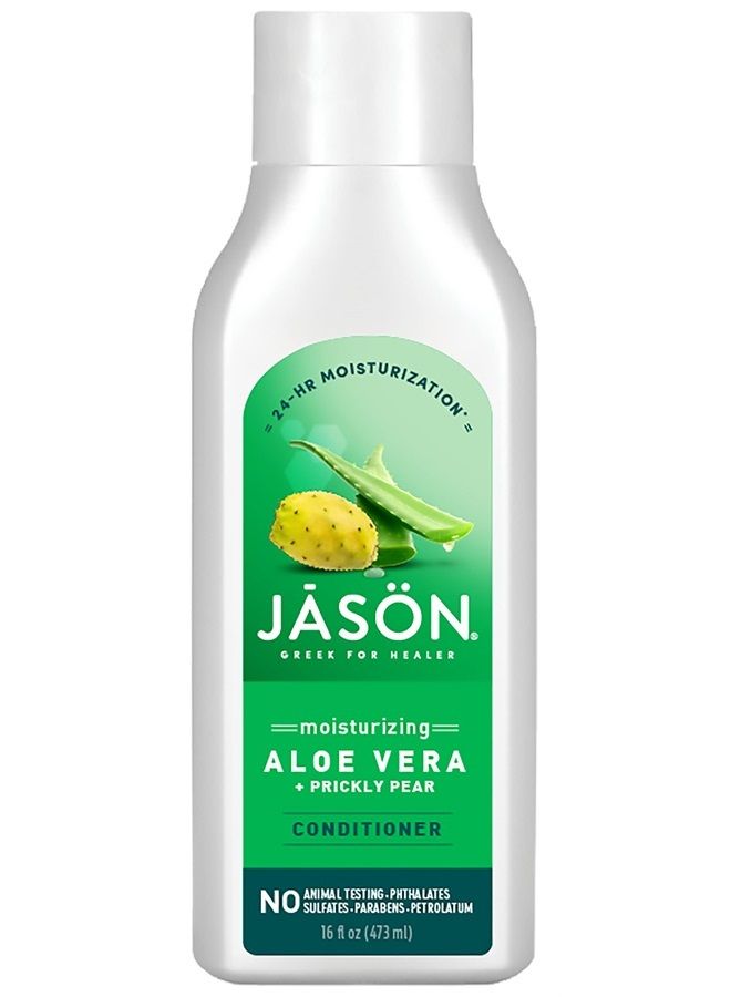 Jason Moisturizing Aloe Vera Conditioner, 16 Oz (Packaging May Vary) - Image 1