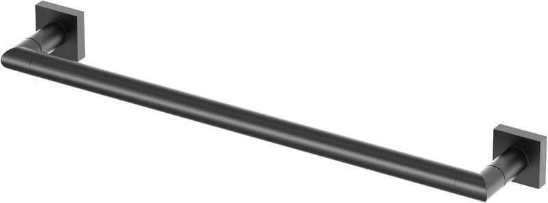 Gatco 5631MX Glam Too 18 L Towel Bar Matte Black - Image 2