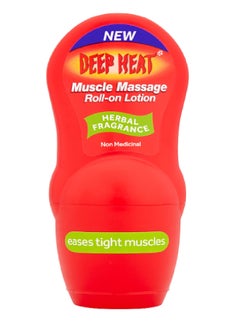 DEEP HEAT Massage Roll-On Lotion Herbal Fragrance 50 ml  - Image 1