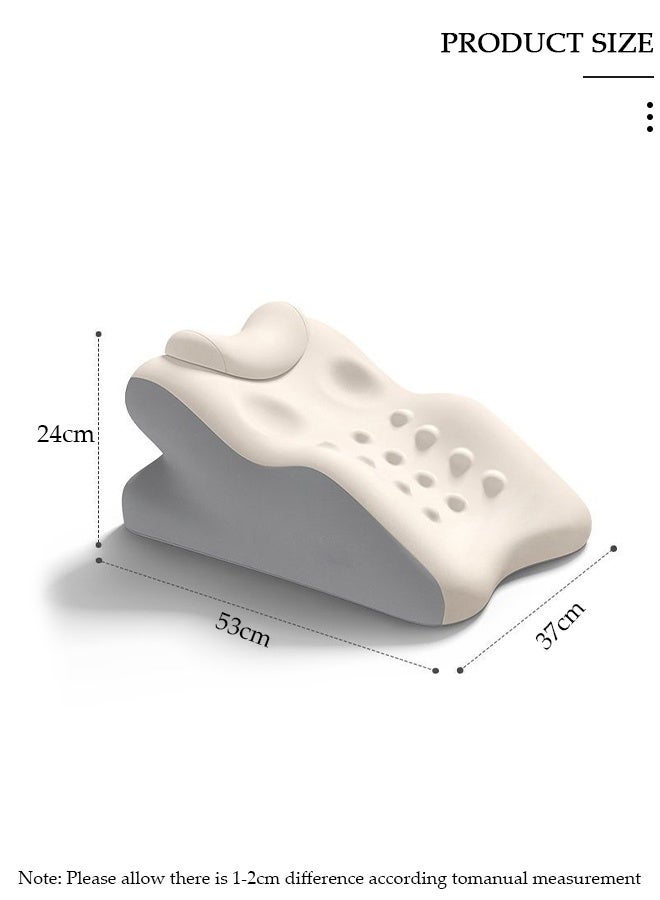 DUNISO Bed Reading Pillow ,Memory Foam Multi Functional Comfortable Leg Rest Cushion, Couples Pregnanly Pillow, Stomach Sleeping Pillow  for Sleeping, Sofa,TV, Chair,Couch,Floor,Lounge,Meditation - Image 2