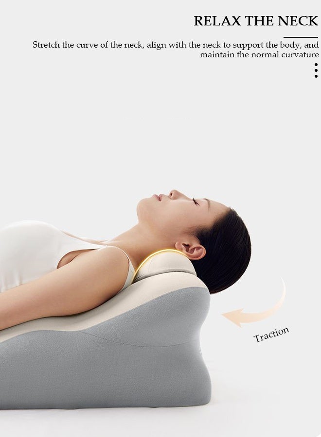 DUNISO Bed Reading Pillow ,Memory Foam Multi Functional Comfortable Leg Rest Cushion, Couples Pregnanly Pillow, Stomach Sleeping Pillow  for Sleeping, Sofa,TV, Chair,Couch,Floor,Lounge,Meditation - Image 5