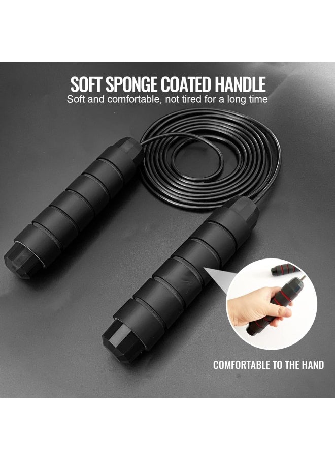 SKY-TOUCH Jump Rope For Men Women Kids Adjustable Fitness Exercise Jumping Ropes With Foam Antiskid Handles  - Image 5