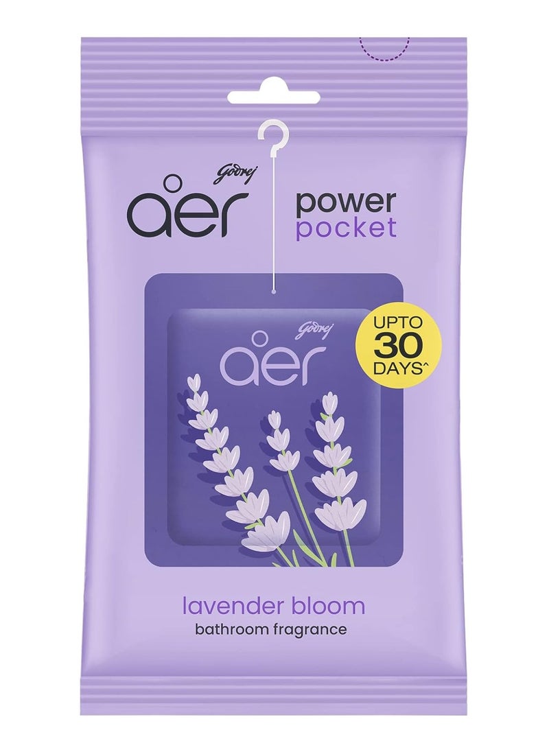 Godrej Aer Godrej Aer Power Pocket Bathroom Fragrance -Lavender Bloom 10g 