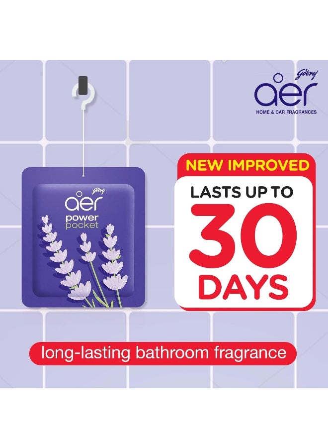 غودريج آير معطر حمام اير باور بوكيت من جودريج- لافندر بلوم، 10 جرام - Image 2