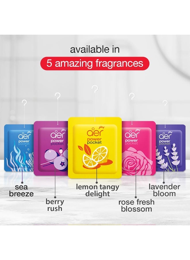 غودريج آير معطر حمام اير باور بوكيت من جودريج- لافندر بلوم، 10 جرام - Image 5