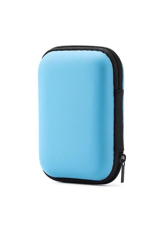 2pcs Portable Waterproof Finishing Gadget Holder Case ， Hard Shockproof Carrying Case, Hard Drive Storage Pouch Box Bag with Zipper, Carry Case Cover Pouch  - Image 4