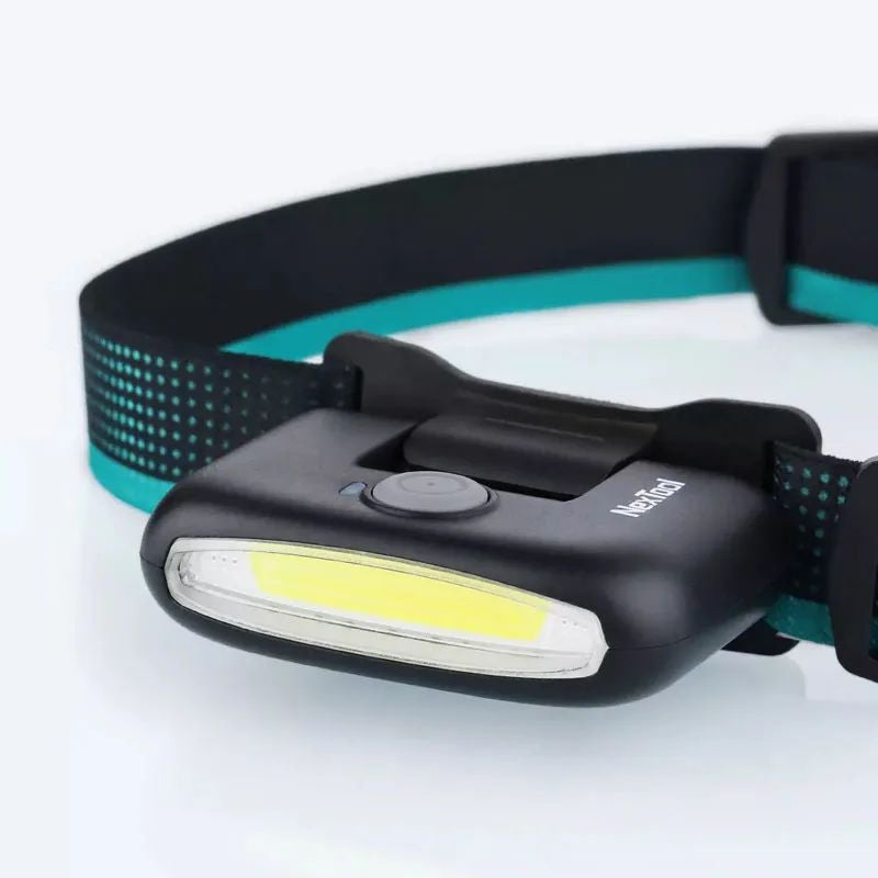 NexTool Rechargeable LED Headlamp, Zoomable Waterproof Head Torch, Three Light Modes, Black - Image 2