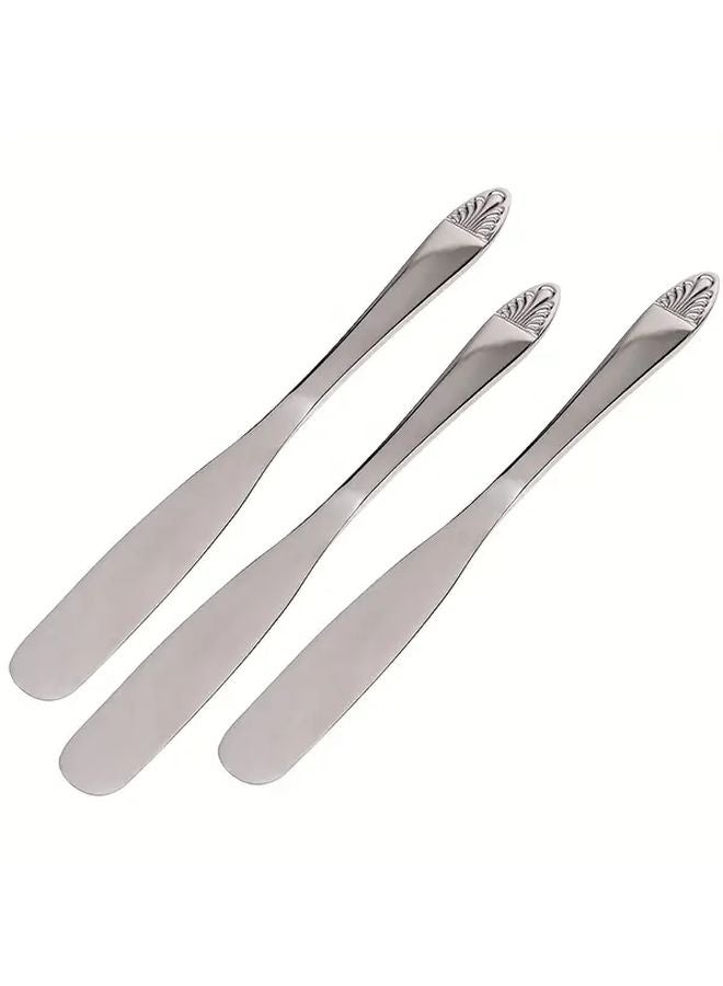 Model 001 Dental Gypsum Mixing Knife Stainless Steel Blade Ergonomic Wooden Handle Dental Tool - Image 5