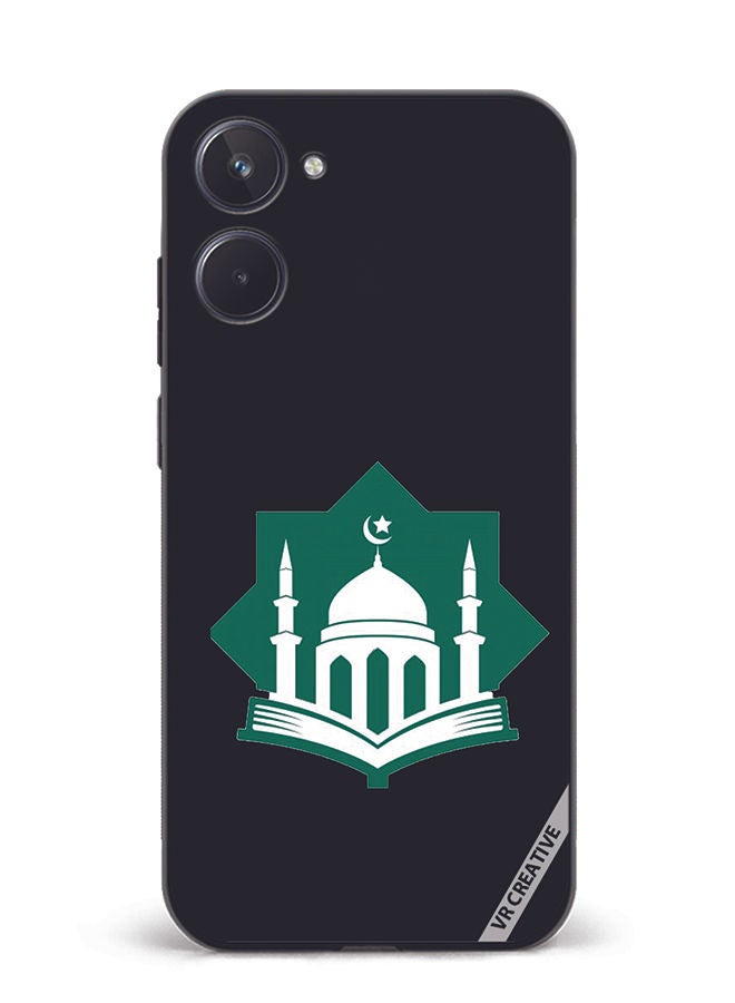 VR CREATIVE غطاء حماية لهاتف ريلمي 10 بتصميم عيد متعدد الألوان - Image 1