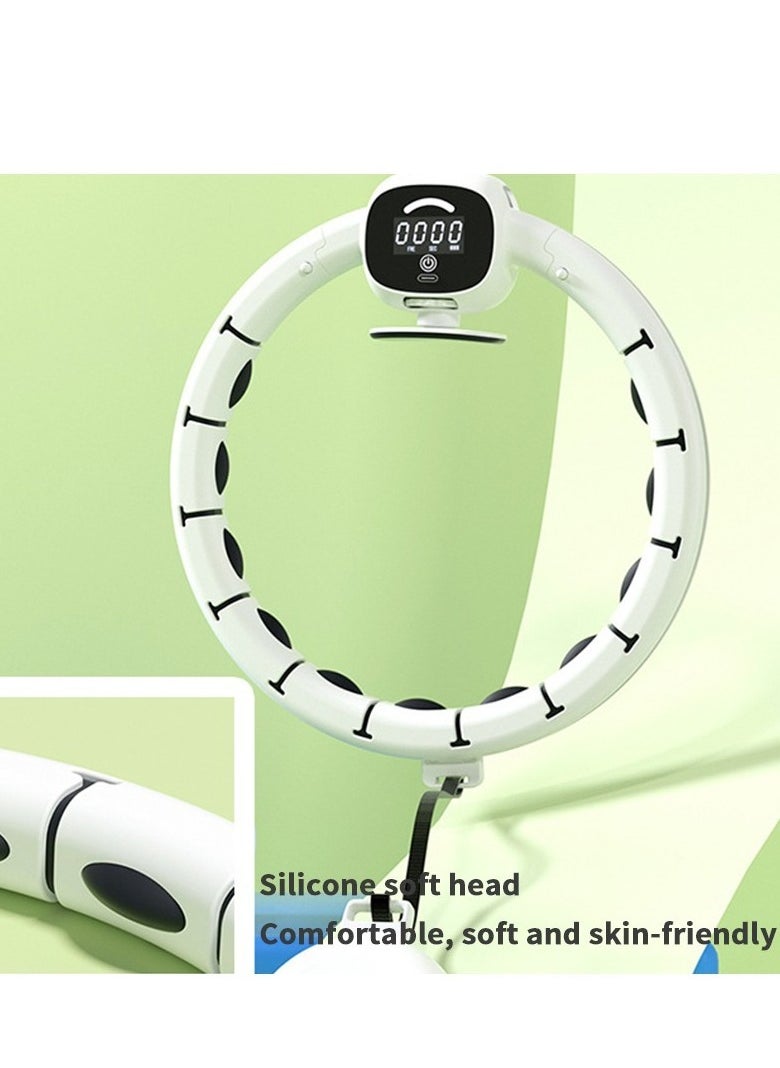 GULFLINK Smart Weighted  Hula Ring Fat Burning Hoops Purple  - Image 4