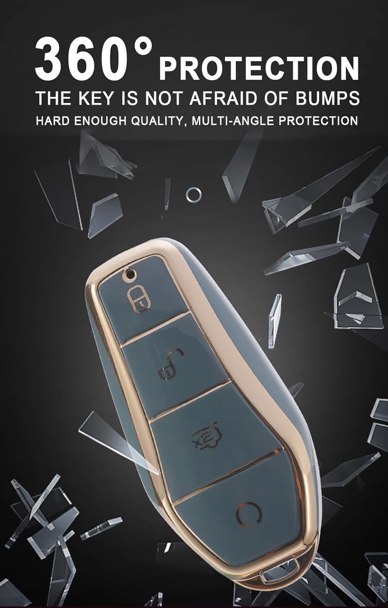TECART TPU Key Fob Cover for BYD Vehicles - Image 4