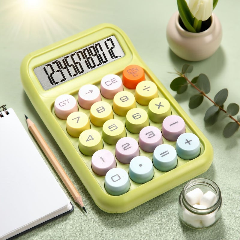 Royal Lavender Premium Desktop Calculator Fast Accurate For Work Study - Image 2