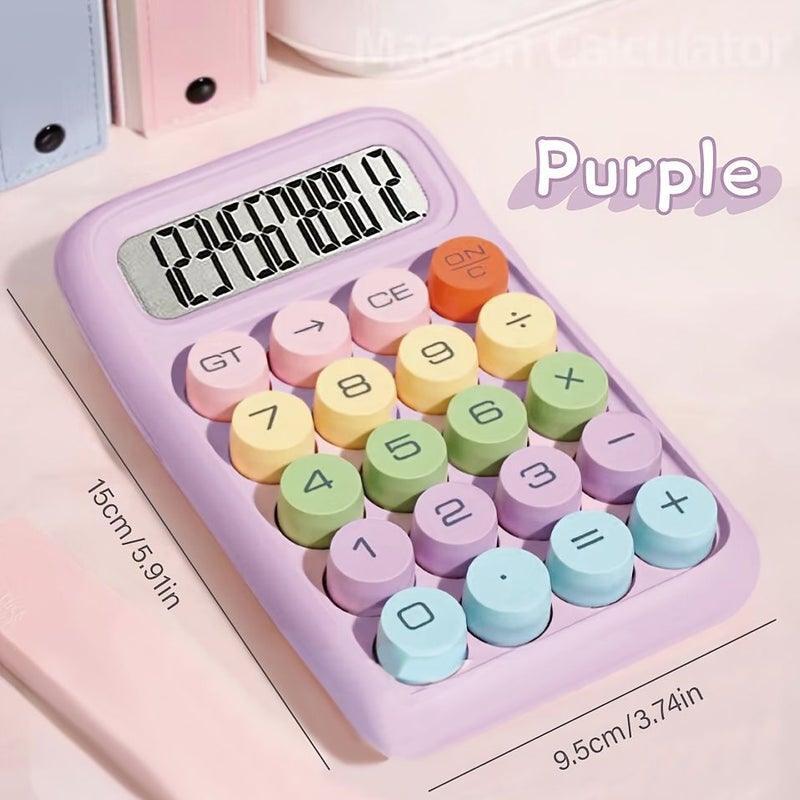 Royal Lavender Premium Desktop Calculator Fast Accurate For Work Study - Image 1
