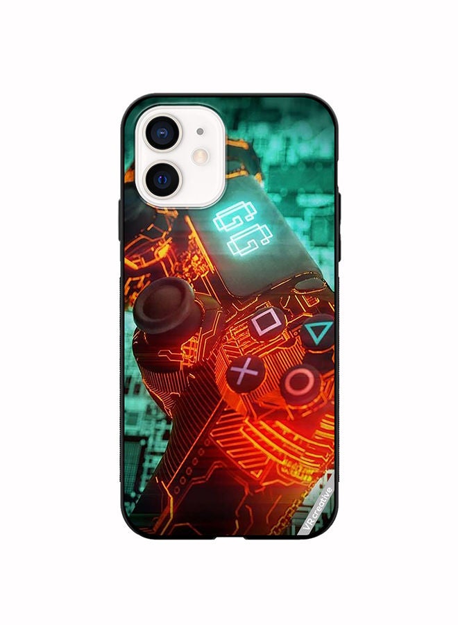 VR CREATIVE Protective Case Cover For Apple iPhone 11 Ps4 Controller Design Multicolour - Image 1