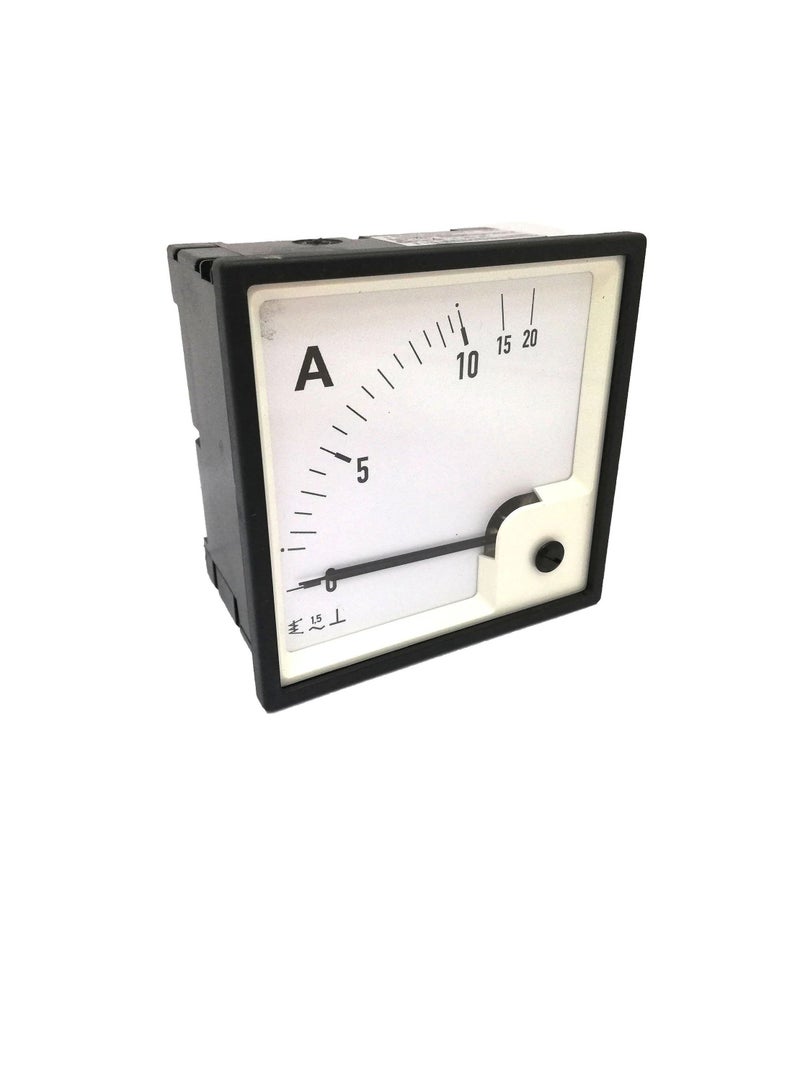AC Analogue Panel Ammeter 96x96 - Direct Type - ERI96A2D Revalco Italy - Image 2
