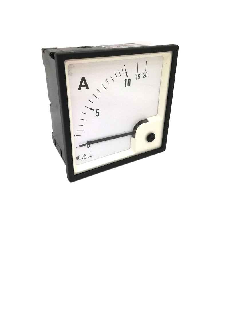 AC Analogue Panel Ammeter 96x96 - Direct Type - ERI96A2D Revalco Italy - Image 3