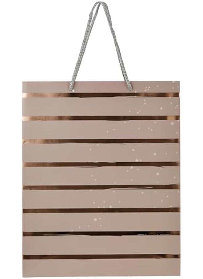 Servewell - Gift Bag Gold Design Medium 26 * 32 * 10 - Image 1