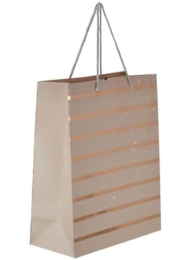 Servewell - Gift Bag Gold Design Medium 26 * 32 * 10 - Image 1