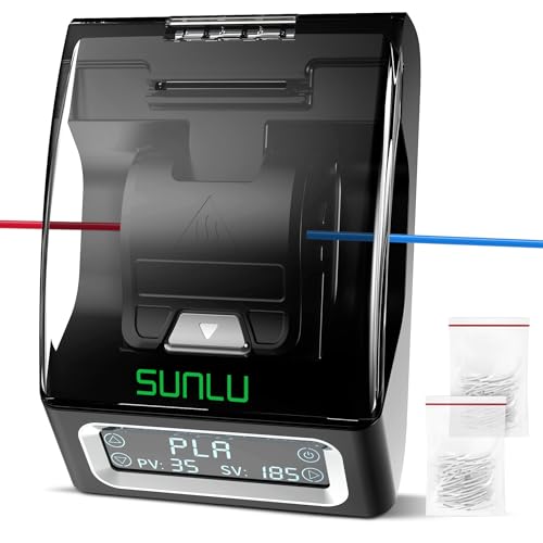 SUNLU Official Filament Connector, 400Pcs PTFE Sleeve Filament Splicer for 3D Printer Filament 1.75mm, Fast Heating Filament Welder Compatible with PLA PETG TPU ABS PA Nylon, Easy to Use - Image 1