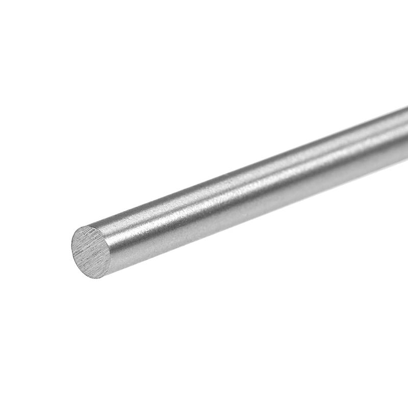 uxcell 5pcs Round Steel Metal Rods, 4mm x 150mm High Speed Steel (HSS) Lathe Bar Stock Tool, for Shaft Gear Drill Lathes Boring Machine Turning Miniature DIY Craft, 5pcs - Image 3