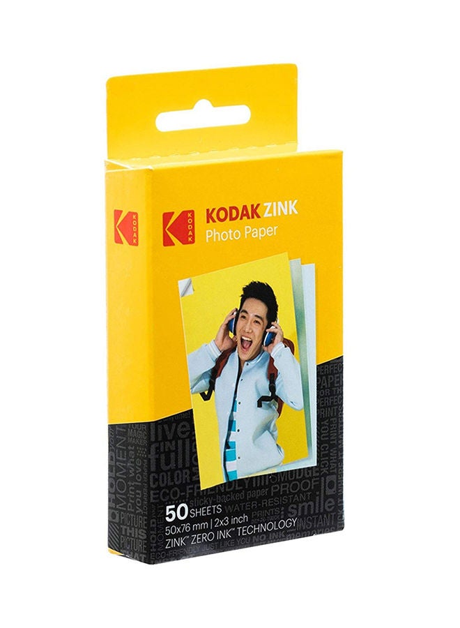 Kodak Sticky Backed Zink Photo Paper,50 Sheets a5 - Image 3