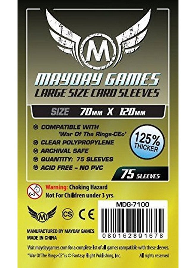 Mayday Games 75 MayDay 67 - 70 x 120 War of The Rings-CE - Special Large Sized Card Sleeves