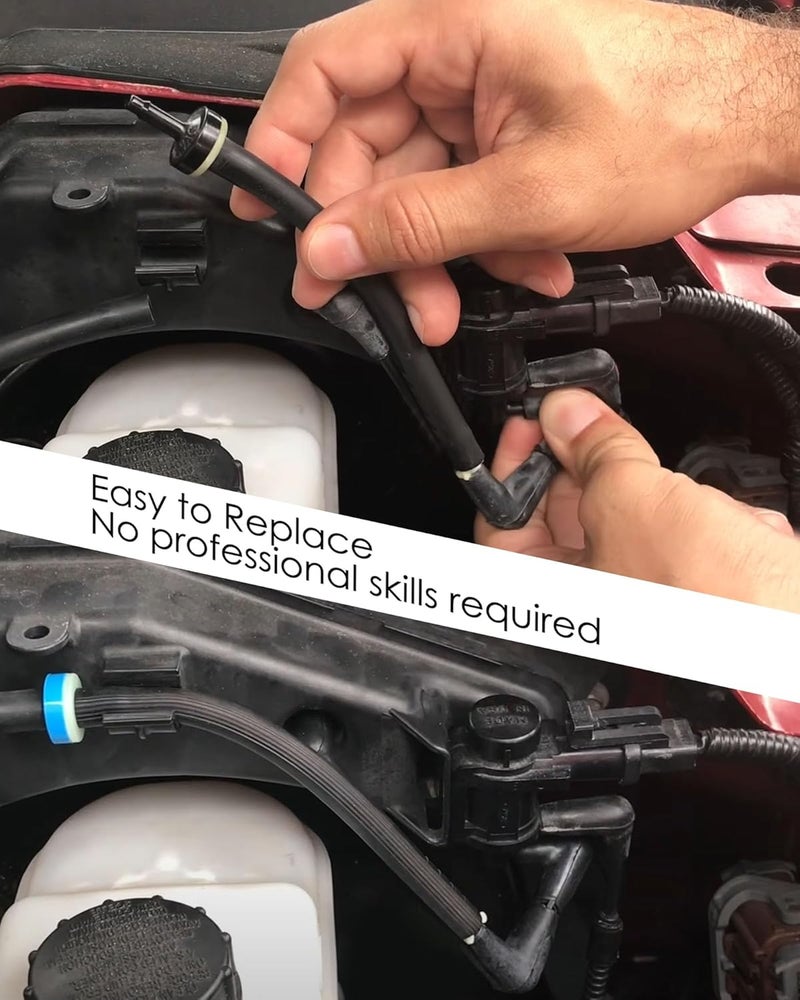 7L1Z-9H465-B 4x4 Vacuum Solenoid & FL3Z-3A788-B Check Valve Combo Kit for Ford F150 2015-2020 Expedition Lincoln Navigator - Image 5
