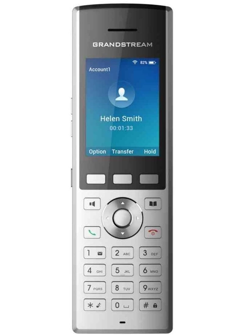 Grandstream - Grandstream Portable Wi-Fi Phone Silver- WP820 - Image 1