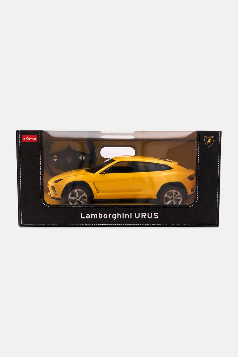 RASTAR R/C Scale 1/14 Lamborghini URUS, Yellow - Image 1