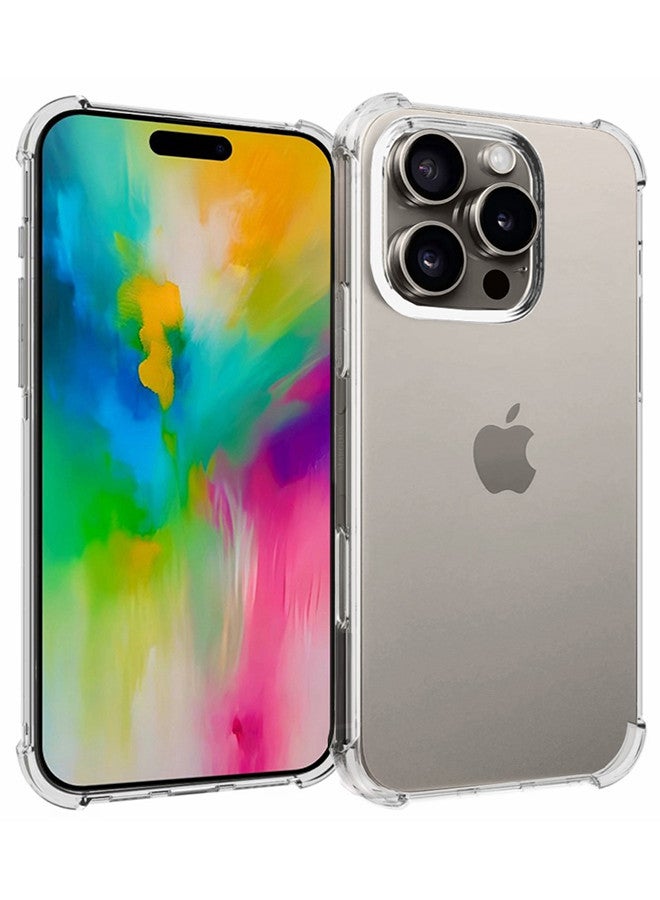 (for iPhone 16 Pro) TPU Case, Military Grade Protection, Resists Yellowing and Scratches, Bumper Phone Case - Image 1