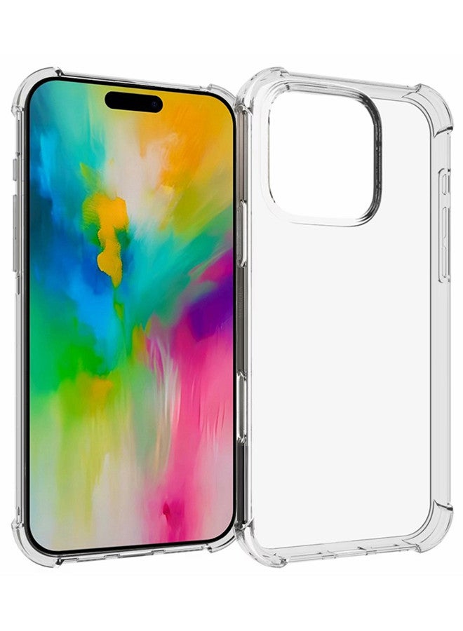 (for iPhone 16 Pro) TPU Case, Military Grade Protection, Resists Yellowing and Scratches, Bumper Phone Case - Image 2