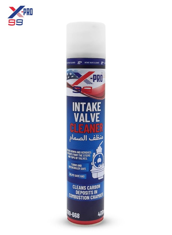 Xpro Intake Valve Cleaner - Cleans Carbon Deposits, Enhances Performance, Safe for Turbo and Intercoolers - 400ml - Image 1